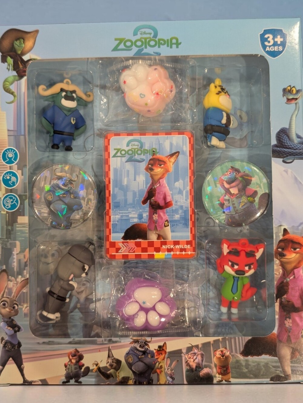New Disney Zootopia 2 Kids Toy Set Play Figures